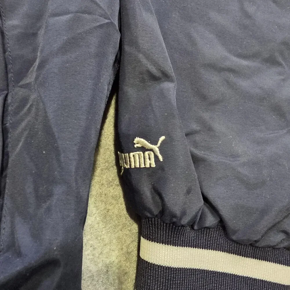 Vintage New York Yankees Vs Mets Jacket Mens XL Blue MLB‎ World Series Puma 2000